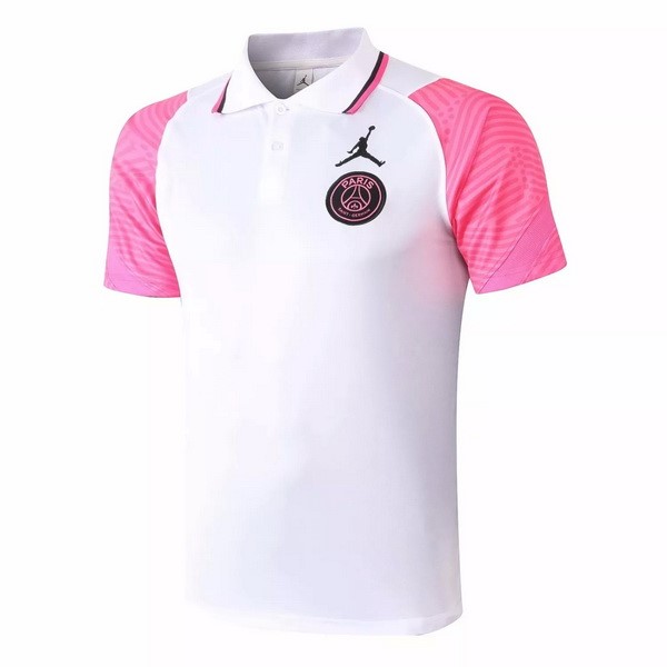 Polo Paris Saint Germain 2020/21 Blanco Rosa